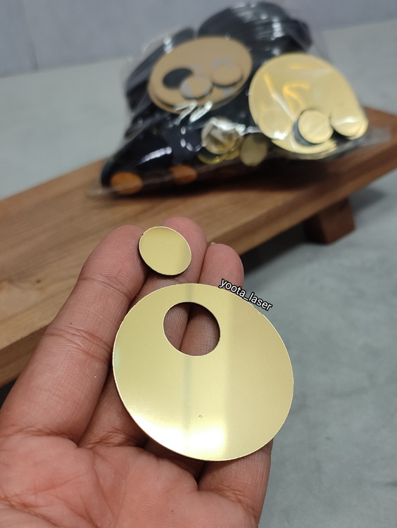 بیس دایره گوشواره