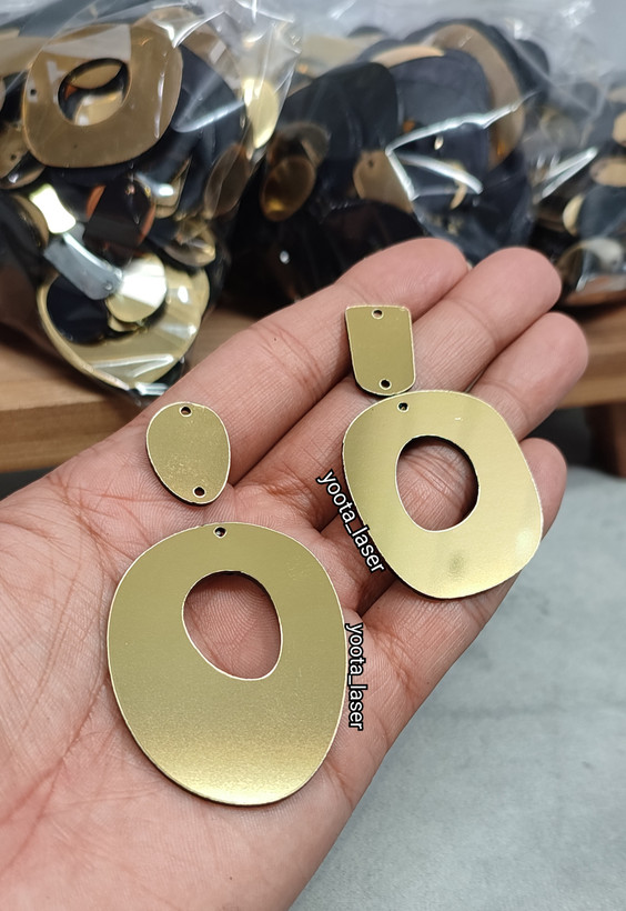 بیس رزین گوشواره مولتی استایل کد 17 ( 10 عددی = 5 جفت)