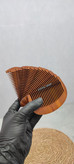 گیفت شانه چوبی تیره mdf مناسب گیفت و دکوری ( بسته 10 عددی)