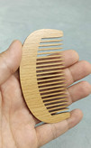 گیفت شانه چوبی روشن mdf مناسب گیفت و دکوری ( بسته 10 عددی)