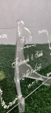 کارت عروسی جنس پلکسی تایوانی ( سایز A5 )