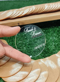 گیفت دایره ای پلکسی خارجی ( بسته ۱۰ عددی )