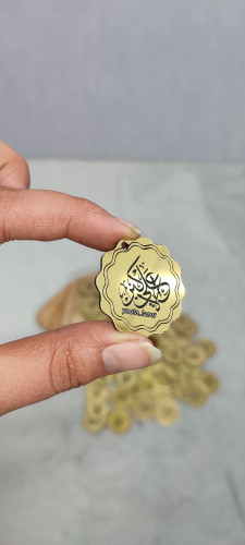 لیبل محرمی طرح دالبری یا علی اکبر/جنس مولتی استایل (بسته ۲۵ عددی)