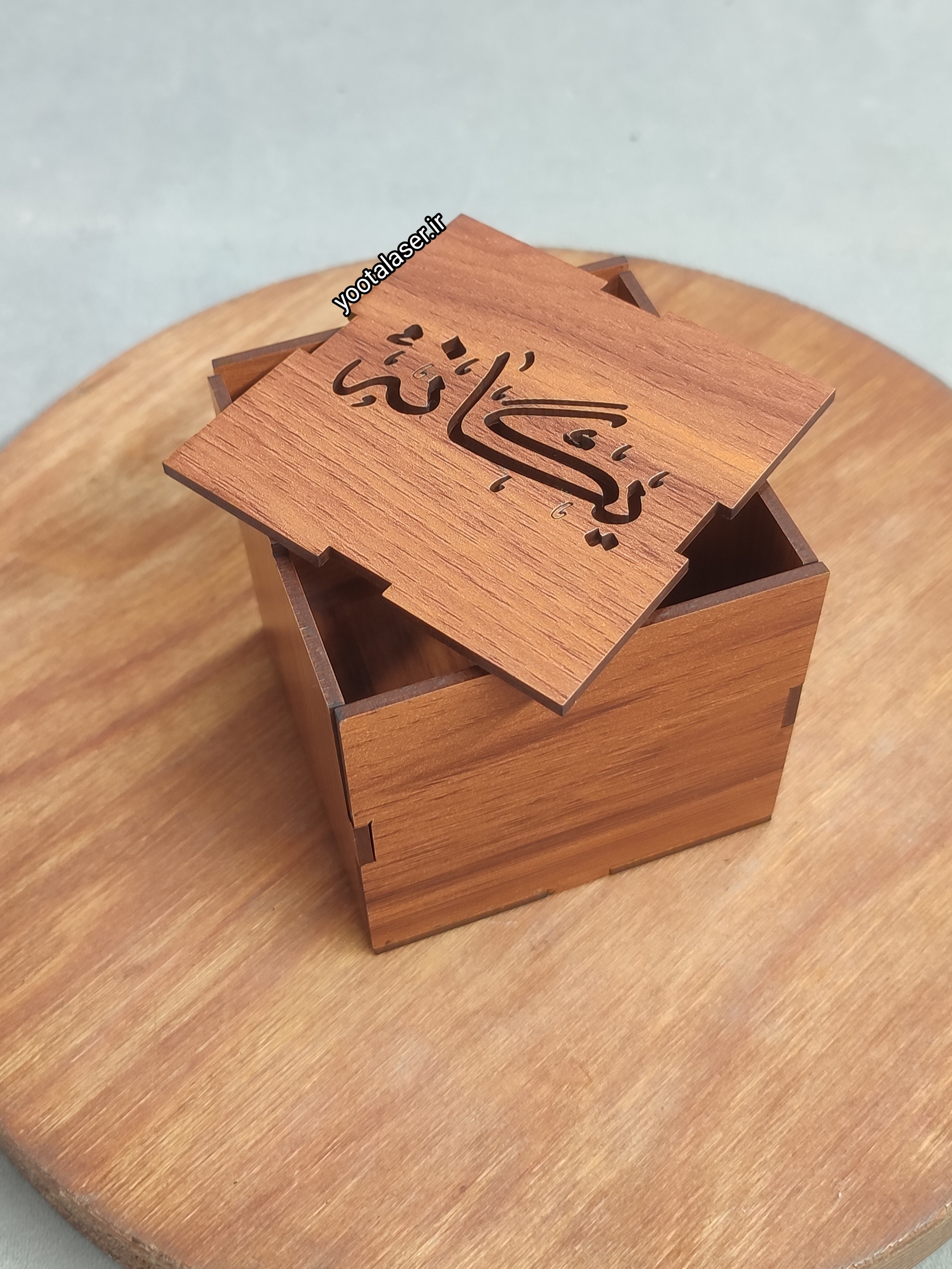باکس بخورسوز چوبی| ۸ سانتی |